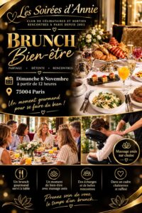 Brunch Dimanche 8 novembre