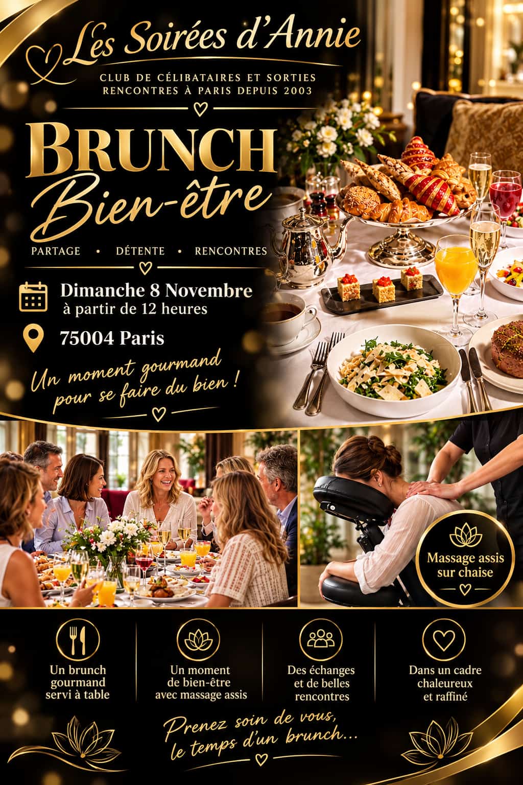Brunch Dimanche 8 novembre